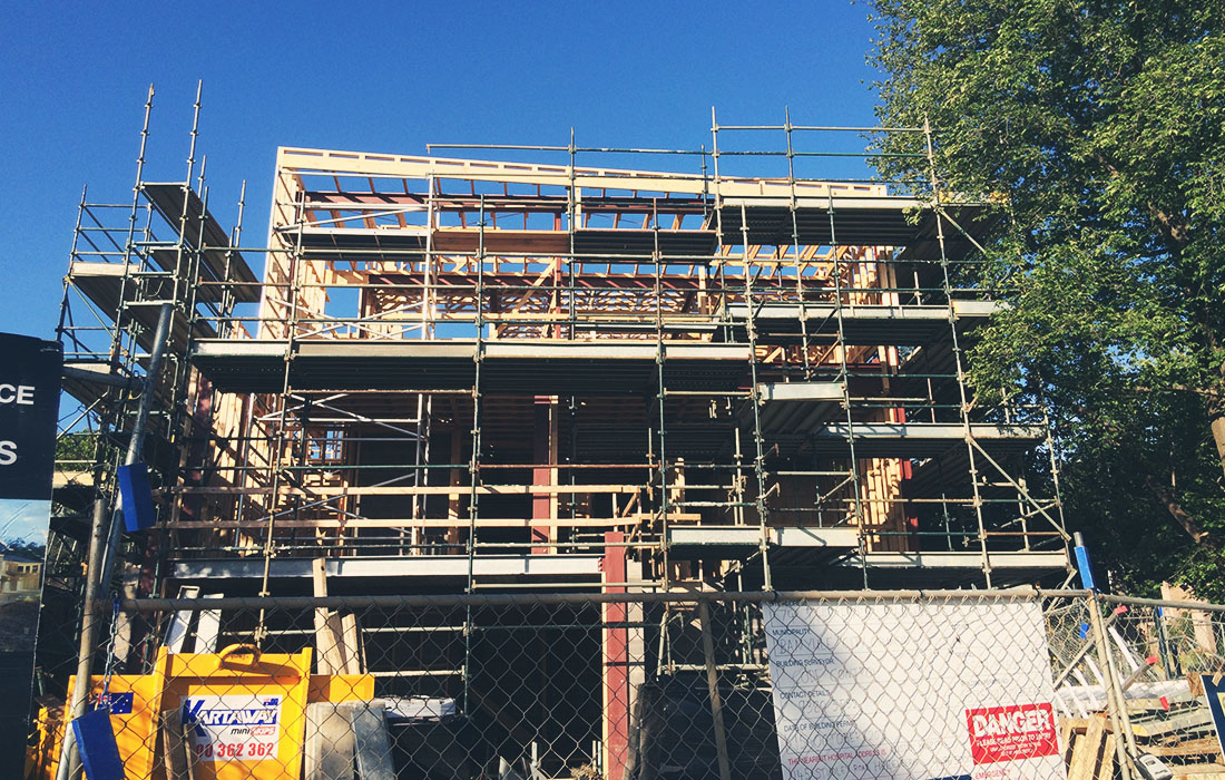 framing stage construction eaglemont