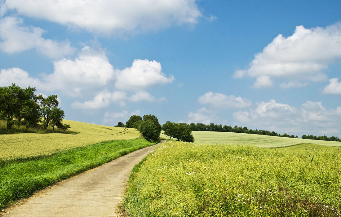 stunning rural landscape site
